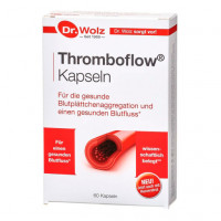 Капсулы от слипания тромбоцитов способствует здоровому кровотоку THROMBOFLOW Kapseln Dr. Wolz 60 шт Dr.Wolz